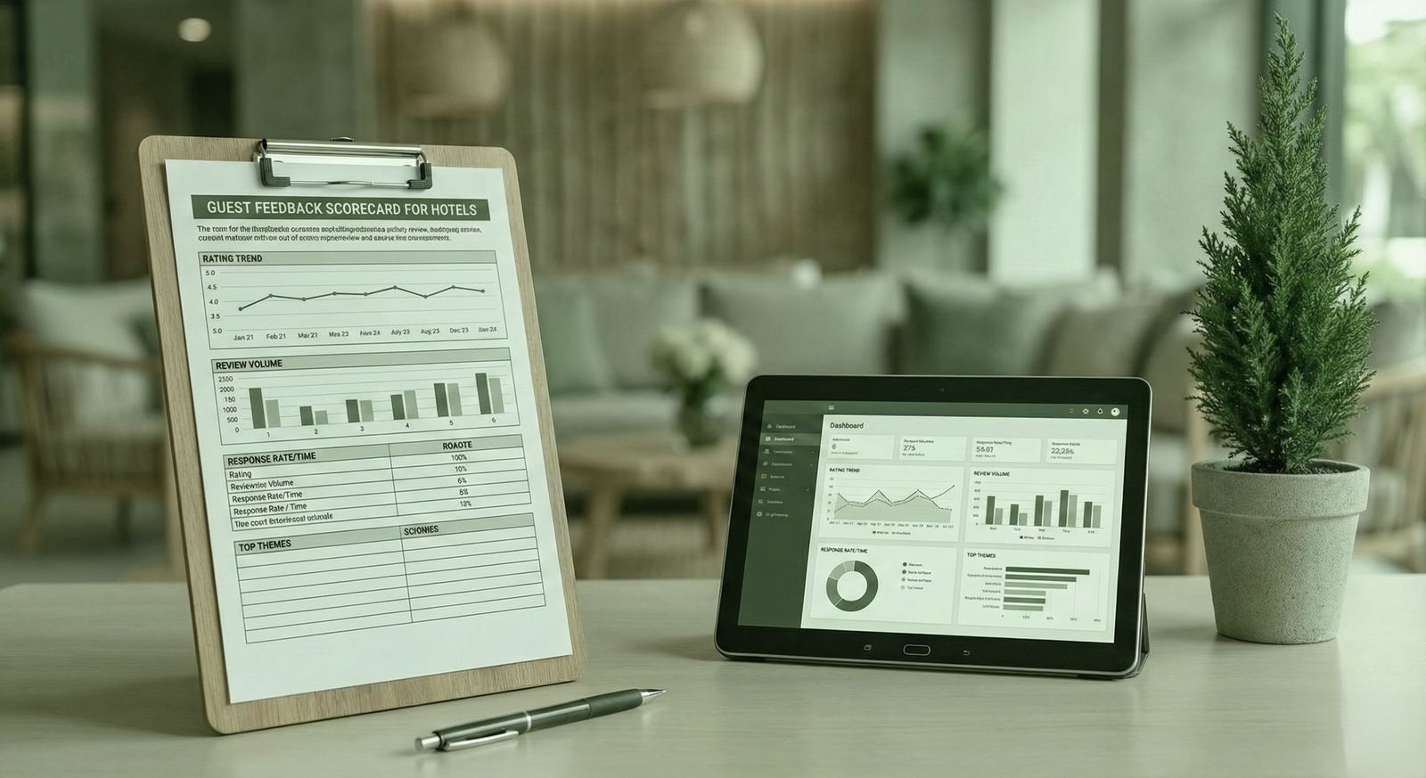 Preview for Guest Feedback Scorecard for Hotels (Metrics That Matter)